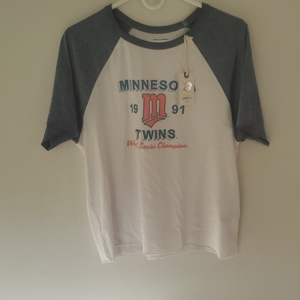 Minnesota Twins cropped shirt